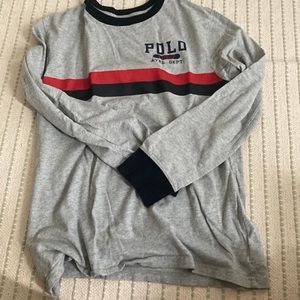 Polo long sleeve tee